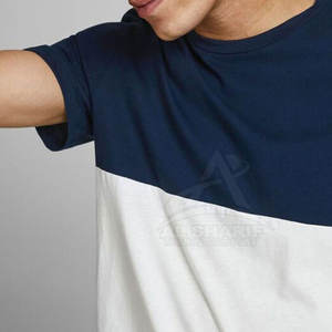 เสื้อยืดแขนสั้นผู้ชายผ้าฝ้าย/โพลีเอสเตอร์ ผลิตในปากีสถาน เป็นมิตรต่อสิ่งแวดล้อม ระบายอากาศได้ดี ต้านเชื้อแบคทีเรีย แห้งเร็ว ปรับแต่งได้ สวมใส่สบาย - Product Image 4