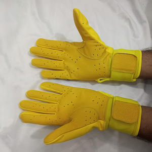 Gants de frappeur pour adultes Logo personnalisé de haute qualité en gros 2025 Nouveau design en cuir de haute qualité fabriqué par Hanger Impex - Product Image 4