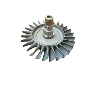 713 718 Hoge Temperatuur Legering Titaniumlegering Silica Sol Vacuüm Metaal Gieten Gas Stoomturbine Wiel <span class=keywords><strong>Turbine</strong></span> Schijf - Product Image 1