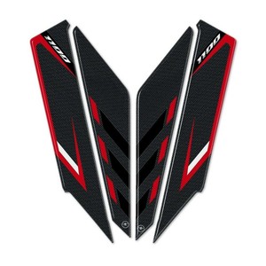 2 Pezzi Adesivi 3D per Pannello Frontale Compatibili con Honda Africa Twin 1100 L, Protezioni Adesive per Pannello Anteriore Moto - Product Image 1