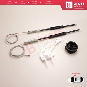 Kit de Reparación de Elevalunas BWR5288, Puerta Delantera Derecha para Doblo MK1 MPV Van 119 223 2001-2010 51718403 - Product Image 3