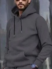 Nuevo Conjunto Deportivo Personalizado para Hombre, con Capucha, para Invierno, 100% Algodón, Ligero, de Alta Calidad, OEM, al por Mayor, para Correr, 2 en 1 - Product Image 4