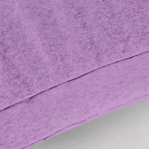 Robes pull-over col rond amples à manches longues couleur unie, style sweat-shirt et sweat à capuche, pour l'automne 2026 et l'hiver, effet matelassé et délavé - Product Image 4