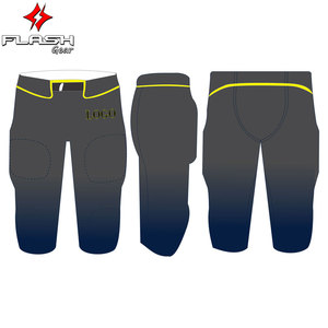Uniformes de football américain de qualité en gros Maillot en sergé pour jeunes avec design personnalisé et style d'ensembles d'impression - Product Image 3