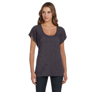 Coupe ample en gros nouveau haut pour femme dames rond encolure dégagée t-shirt été - Product Image 1