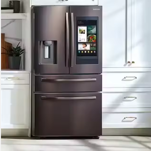 NOUVEAU STOCK 2026 - VENTES ACTIVES - 28 Cu. Réfrigérateur à portes françaises 4 portes Family Hub Écran tactile Énergie solaire électrique - Product Image 1