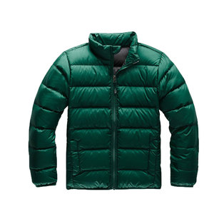 Blouson matelassé à capuche pour homme, style bulle, personnalisé, imperméable et coupe-vent, avec logo frontal, teint uni, pour la mode hivernale, vente en gros - Product Image 2