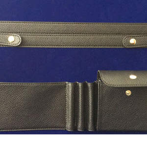 Masonic WM/Delantal de gran tamaño Estuche rígido/Maletín Cuero de imitación Regalia Delantal masónico - Product Image 6