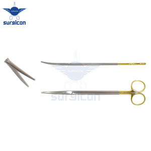 High Quality Best Standard Stainless Steel <strong>Metzenbaum</strong> <strong>Scissors</strong> Manual Supercut <strong>Fine</strong> Dissecting Surgical Instruments Basis - Product Image 5