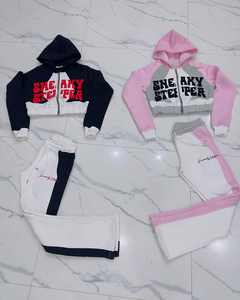 Conjunto Deportivo Personalizado para Hombre, Chándal Holgado 100% Algodón, Sudadera con Capucha, Pantalones Deportivos Acampanados y Sudadera con Capucha - Product Image 3