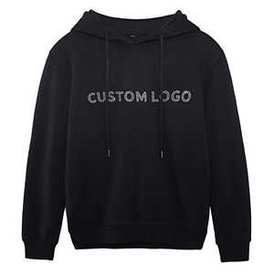 Meilleures ventes, Sweat à capuche imperméable décontracté pour hommes, coton pur de luxe, taille personnalisée avec logo brodé, sweats à capuche de sortie pour l'automne - Product Image 6