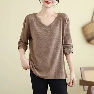 Chemises élégantes en coton biologique Personnalisez la conception Logo Hoodies pour femme Sweatshirts respirants anti-rides à séchage rapide - Product Image 3