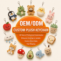 Porte-clés en peluche personnalisé OEM ODM pour le sport : basketball, football, raquette de tennis – Breloque de sac en coton doux, cadeau promotionnel, tailles personnalisées