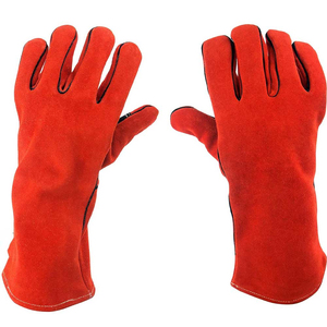 Guantes de soldadura de cuero para hombre, novedad, personalizados, transpirables, nuevo diseño, calidad superior, guantes de soldadura para hombre a la venta en línea - Product Image 3