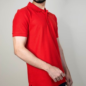 เสื้อโปโลแขนสั้นสำหรับผู้ชายและผู้หญิงแบบคลาสสิกผ้าฝ้ายเปล่าหรือโพลีเอสเตอร์ผ้าเทอร์รี่ลายพื้น - Product Image 3