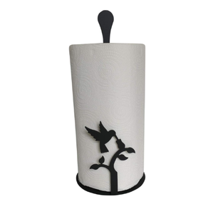 Wholesale <b>Black</b> iron Metal Durable Modern Handmade <b>Tissue</b> <b>Paper</b> Roll Holder Manufactured in India - Product Image 1