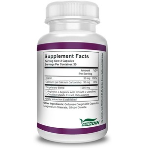 Suplementos de nutrición deportiva preentrenamiento fabricados en EE. UU., superventas, cápsulas de L-arginina HCL, venta al por mayor, suplementos deportivos para culturismo - Product Image 2
