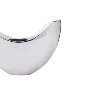 Tazón Decorativo Redondo de Metal de Diseño Moderno Americano, Tazón de Frutas de Aluminio Ecológico Hecho a Mano de Primera Calidad, Seguro, con Recubrimiento Zahid - Product Image 4