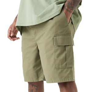 OEM Street สวมผ้าฝ้าย 100% ขนแกะโลโก้ที่กําหนดเองผู้ชายกางเกงขาสั้นสินค้า / ขายส่งผู้ชายเสื้อผ้าลําลองกลางแจ้งกางเกงขาสั้นสินค้าระบายอากาศ - Product Image 1