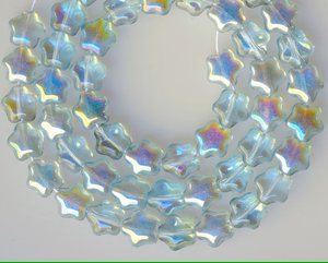 <b>Colorful</b> 6mm Glass Star <b>Bead</b> Czech Glass <b>Beads</b> Multicolored Glass <b>Beads</b> for Jewelry Making - Product Image 4