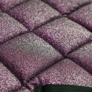 Fabricant professionnel de produits pour courses de chevaux, selle de dressage de compétition, tapis de selle personnalisé avec paillettes, tapis de selle brillant - Product Image 2