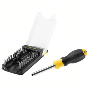 Tournevis multi-embouts Stanley avec 33 inserts et porte-embouts - Product Image 2