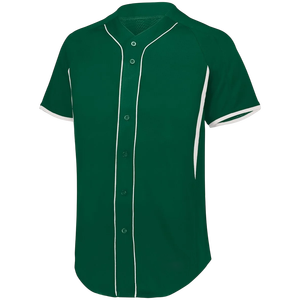 ผู้ผลิตเสื้อเบสบอลแบบสั่งทำ OEM ODM พร้อมปุ่มแบบเต็มตัว ออกแบบเสื้อกีฬาสำหรับทีม - Product Image 5