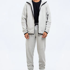 Chándal Deportivo para Hombre de Dos Tonos con Bloques de Color, Tejido Elástico, Chándal Clásico para Correr - Product Image 1