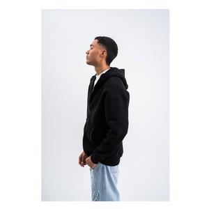 Sudaderas con capucha de talla grande para hombre, ropa de calle personalizada, sudadera bordada de gran tamaño con diseño impreso para niños - Product Image 2