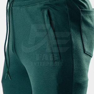 กางเกงวอร์มลำลองสำหรับผู้ชาย, กางเกงน้ำหนักเบาแห้งเร็วพร้อมโลโก้ปรับแต่งได้ - Product Image 5