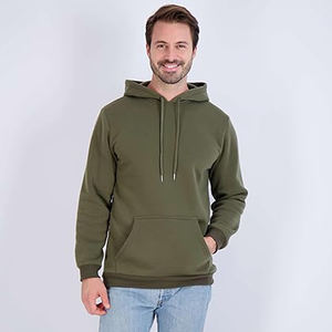 เสื้อมีฮู้ดสำหรับผู้ชายเสื้อกันหนาวมีฮู้ดผ้าฟลีซผสมนุ่มน้ำหนักสูงมีกระเป๋า Kange - Product Image 3