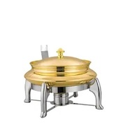 Ensemble unique de chauffe-plats pour hôtel restaurant et traiteur ensemble de chauffe-plats en acier inoxydable pour présentoir de chauffage ensemble de chauffe-plats couleur et taille personnalisées