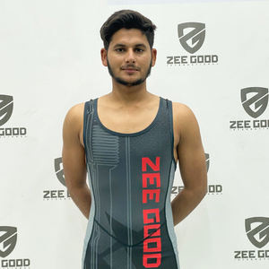 OEM Service <b>Men</b> 6xl Wrestling <b>Singlets</b> Custom Sublimation Wrestling Custom Designs Full Sublimation Printing Sportswear <b>Singlet</b> - Product Image 3