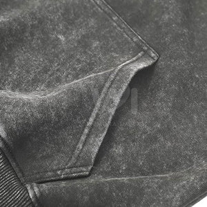 Outdoor Use Breathable Hot Selling Basics <b>Men</b> Acid Wash Hoodies Light Weight Adjustable <b>Pullover</b> <b>Men</b> Acid Wash Hoodies - Product Image 3