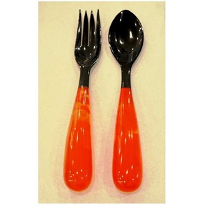 Accesorios para Manualidades, Juego de Servidores de Ensalada Recubiertos de Resina, Ecológicos, Aptos para Lavavajillas, Utensilios para Ensalada, Diseño Moderno para el Hogar y la Cocina - Product Image 1
