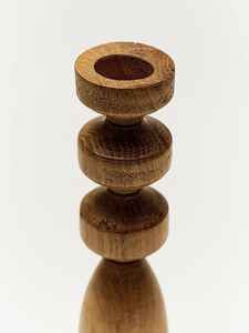 Portavelas de Madera Hechos a Mano, Duraderos, Color y Tamaño Personalizados, Grabado Impreso, Frascos Decorativos para Velas para Uso en el Hogar y Hoteles-SAMI - Product Image 3