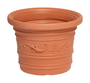 Vaso Plastica Festonato D 40xh30 Cm Prestige - Product Image 1