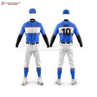 Uniforme de baseball de bonne qualité nouveau design ensemble d'uniformes de baseball de qualité supérieure vente en gros et à bas prix uniforme de baseball