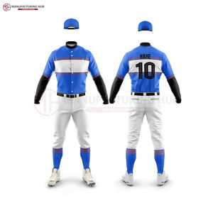 Uniforme de baseball de bonne qualité nouveau design ensemble d'uniformes de baseball de qualité supérieure vente en gros et à bas prix uniforme de baseball - Product Image 5