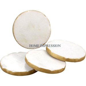 Butterfly Designer Hexagon Shape <b>Table</b> Decorative <b>Coasters</b> Solid Marble Classic Wedding Dinner <b>Table</b> <b>Coasters</b> for Hot Selling - Product Image 3