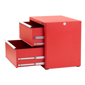 Armoire à outils rouge CSPS 91cm, 2 tiroirs robustes, revêtement en poudre, stockage de protection de transport en polyester standard Ista personnalisé - Product Image 4