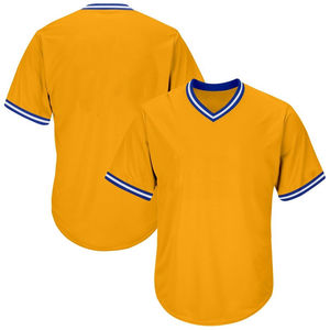 Maillot de baseball personnalisé pour homme avec logo imprimé, 100% meilleur matériau, service ODM, prix personnalisé bon marché, plus vêtements de baseball et de softball - Product Image 1