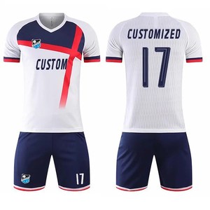 Vêtements d'uniforme de maillot de football fabriqués par un service OEM, en stock, chemises d'entraînement, vêtements de sport, uniformes de football à vendre - Product Image 6
