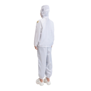 Combinaison de travail GW ESD unisexe pour adultes avec capuche Prix compétitif Vêtements de protection du travail OEM du Vietnam - Product Image 4