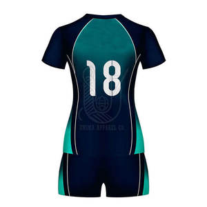 ออกแบบชุดยูนิฟอร์มวอลเลย์บอลหญิงขายส่งของคุณเอง พิมพ์โลโก้ทีมตามสั่ง - Product Image 3