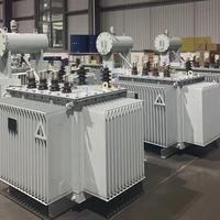 Transformateur de puissance triphasé à faible perte de 1000 kVA 1600 kVA avec coussin d'huile certifié CE pour système d'énergie éolienne/solaire de 400 V à 35 kV