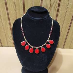 Conjuntos de joyería Vintage Tribal Kuchi afgano de moda para mujer, collar ligero transpirable, joyería para bodas con patrón personalizado - Product Image 5