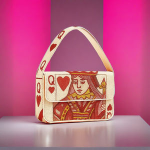 Pochette de soirée colorée vibrante de luxe pour femmes sac à bandoulière floral perlé à la main sac à main fleur à paillettes pour femmes et filles - Product Image 4