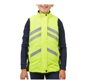 Kids equestrian riding reflective gilet riding vest superb quality durable equestrian training waterproof vest fast delivery