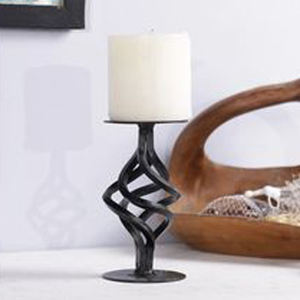 Nouvel arrivage Bougeoir conique en métal Noir Automne Halloween Design Décorations Bar Accessoires Bougeoir - Product Image 2